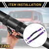 Jeep Wrangler Roof - Purple 2 x Roll Bar Grab Handles (Fits 2007-2023)