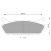 Ford Laser KH 1.8L BP Rear Disc Brake Pads Set (1991 - 1994)