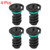 Mercedes C63 AMG S (2012-2015) Black 4pcs Engine Oil Drain Plug