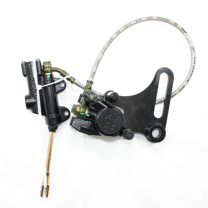 110 125 140cc PIT PRO Dirt Bike Hydraulic Rear Disc Brake Caliper System + Pad