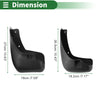 Chevrolet Captiva W Mount Mud Flaps (2009-2019)