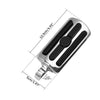 Harley Softail Fat Boy Rear Passenger Footpeg Support Clevis (2000-2006)