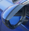 Honda Civic Side Mirror Frame Rain Guard Carbon Fiber Cover Trim (2022-2023)