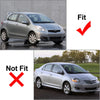 Toyota Yaris Hatchback Roof Drip Molding Weather Strips (2006-2016)