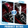 Toyota Land Cruiser Black Silver Tone Gear Shift Knob