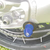 HONDA CBR 600RR 1000RR CBR954RR Blue Swingarm Spools Slider M8 (2003-2023)