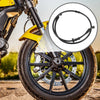 100cm 39.37" Universal Motorcycle Hydraulic Brake Oil Hose Set Black