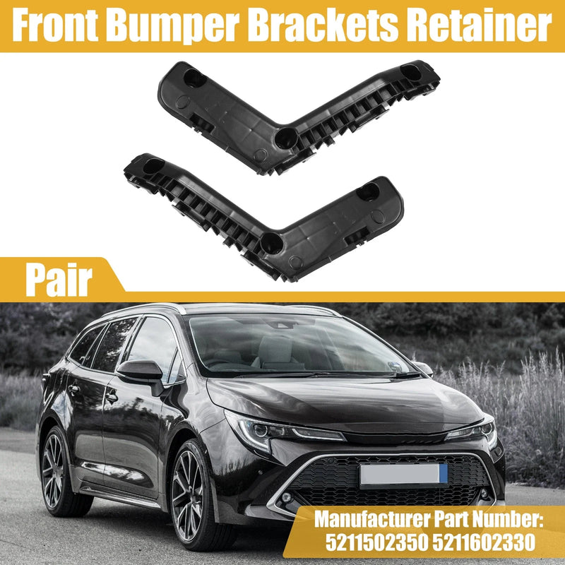 Toyota Corolla Pair Front Bumper Brackets (18-19)