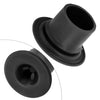 Mercedes W126 W107 W116 W123 W124 W140 Black Rubber Grommet (1971–2001)