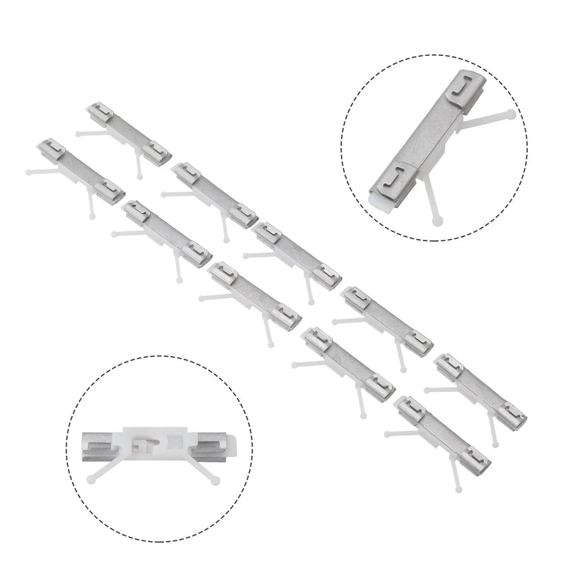 Volvo XC60 Pack Of 10 Premium Front Windshield Post Trim Clip Set (2008–2016)