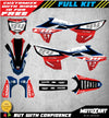 Honda CRF 450 2021 FLUID Style Graphics Decal Kit