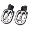Honda CRF230L (2003-2009) - Black Pedals 2 x Motorcycle Foot Pegs