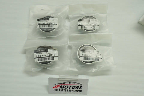 Nissan Skyline GT-R BNR32 Wheel Center Cap Set (1989–1994)