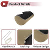 Honda Accord 2008-2012 Black Beige Leather Car Gear Shift Knob Cover
