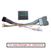 Jeep Wrangler JK, Compass MK Radio Wiring Harness Adapter (2008-2017)