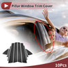 Toyota Camry 10 Pcs Carbon Fiber Door Pillar Trim (2024-2025)