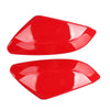 Honda Civic Red 2 x Exterior Mirror Caps Covers (2016-2020)