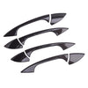Benz GLK, GL, ML, C Class Carbon Fiber Black Door Handle Covers (2010-2015)