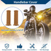 Motorcycle Handlebar Grips Rubber Light Brown 7/8" 22mm Hand Grip Cover