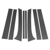 Chevy Trailblazer (2002-2009) Carbon Fiber 8 x Pillar Window Trim