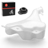 Yamaha Grizzly 660 Coolant Radiator Tank Reservoir with Cap (2002-2008)