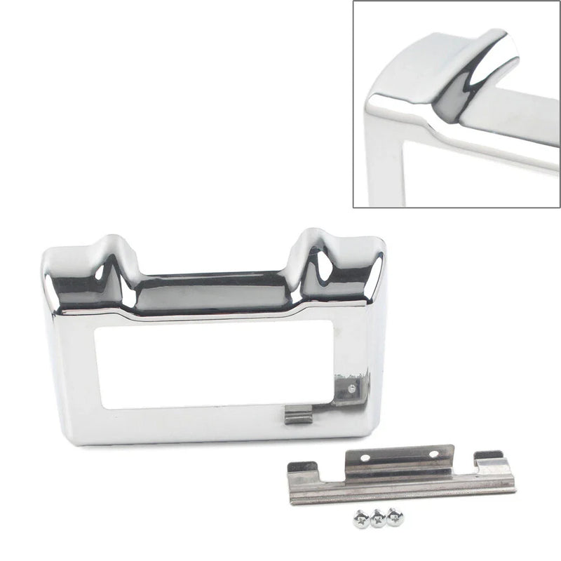 Harley Touring Road King Electra Glide Chrome Oil Cooler Cover (2009-2023)