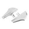 Harley Davidson Softail 1 Pair Chrome Front Foot Pegs (2018-2025)