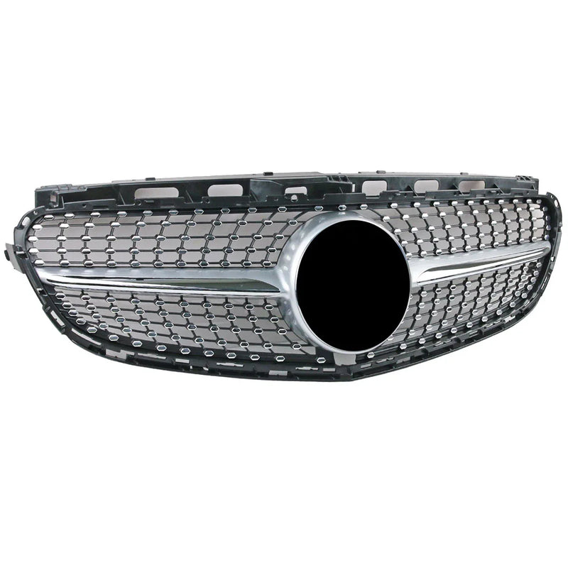 Mercedes Benz W212 E-Class E180 E200 E300 Silver Diamond Grille (2013-2016)