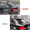 BMW E82 Coupe M1 120i 128i 135i Gloss Black Rear Spoiler Lip (2008-2013)