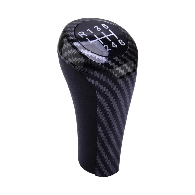 BMW 1 3 5 6 Series X1 X3 X5 6 Speed Carbon Fiber Gear Knob