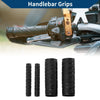 Motorcycle Rubber Black 1 x Hand Grips Cover