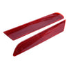 Mazda CX-7 Rear Inner Red Bumper Reflector Light Covers (2010-2012)