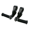 Harley Black Small Footrest Pegs 1.25"