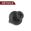 Honda Prelude 1992-1996 2.2L 2.3L Black 100 Pcs Fender Skirt Clips