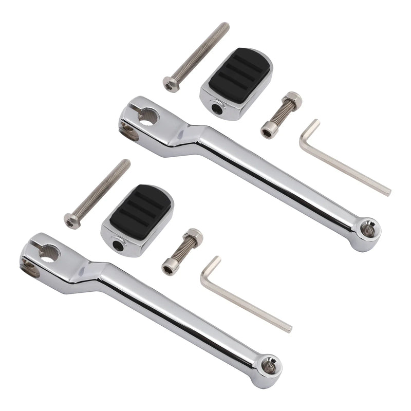 Harley Softail Chrome Left Heel Shift Lever & Shifter Pegs (1986-2017)
