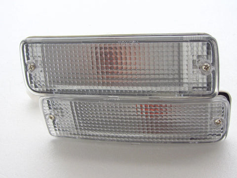 88-97 Toyota Hilux LN85 RN85 RN90 Clear Bumper Bar Indicator Light
