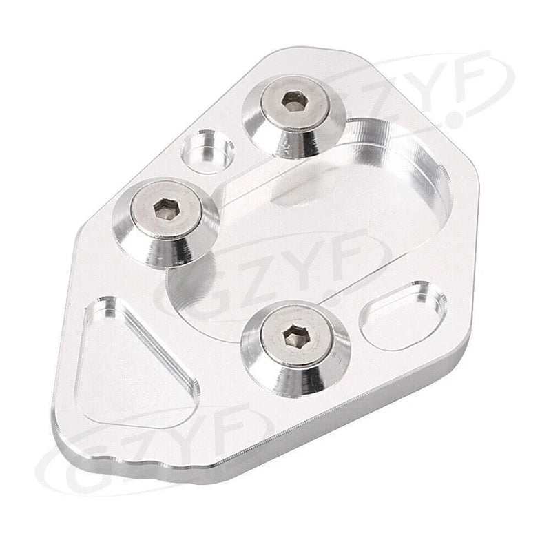 BMW F800R, HP2 Sport (2008-2014) Silver Foot Side Kickstand Pad