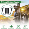 Motorcycle Motorcycle Hand Grips Cover Kit Handlebar End Grips Aluminum Alloy Black