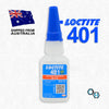 Rubber PVC - Industrial Strength Glue Loctite 401 Instant Adhesive 20ml