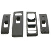 Volvo XC40 4 x Carbon Fiber ABS Window Switch Lock Cover Trim (2018-2021)