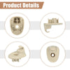Jeep 2 x Beige Sun Visor Support Clip (No.1AR26BD1AA, 1AR26DW1AA)