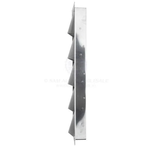 Boat / Caravan / Camper Stainless Steel Surface Mount Large Louvre Vent