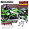Kawasaki Ninja ZX-6R ZX-9R Left Front Footrest Mount Bracket (1995–2007)