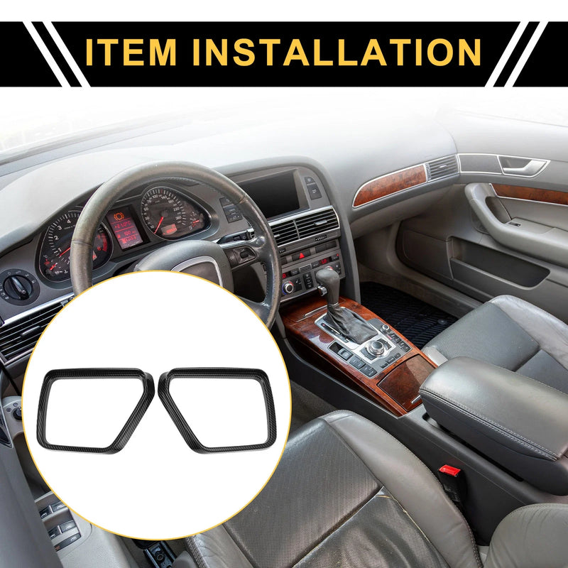 Ford F-150 Carbon Fiber Side Door Mirror Visor Trim (2021-2024)