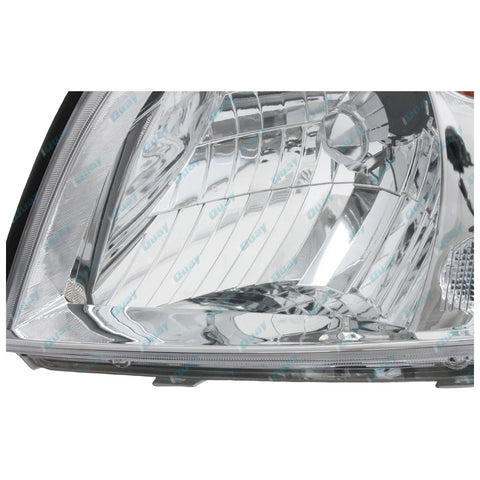 Toyota Landcruiser Prado 120 Series 2002-2009 Left LHS LH Chrome HeadLight