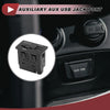 Ford Edge 2011-2019 Black 1 x Piece AUX USB Jack Port