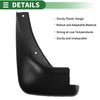 Hyundai Accent (2007-2010) with Mount Accessories Mud Flaps Splash Guards