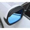 SUV Carbon Fibre Rear View Side Mirror Rain Visor Guards