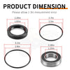 Honda Foreman 450 TRX450FE / FM / ES / S 98-04 Rear Left Axle Wheel Bearing & Seal