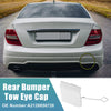 Mercedes Benz E-Class (2010-2016) White Rear Bumper Tow Hook Cap